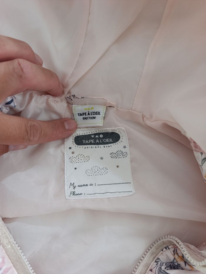 Doudoune taille 9 mois - photo numéro 2