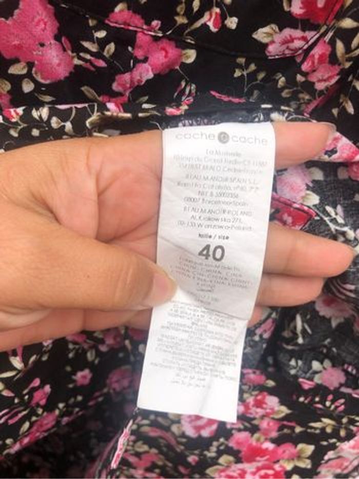Robe chemise Cache cache taille 40 - photo numéro 7