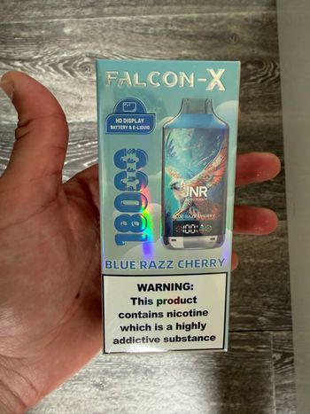 Jnr falcon-x 18000 - Blue Razz Cherry