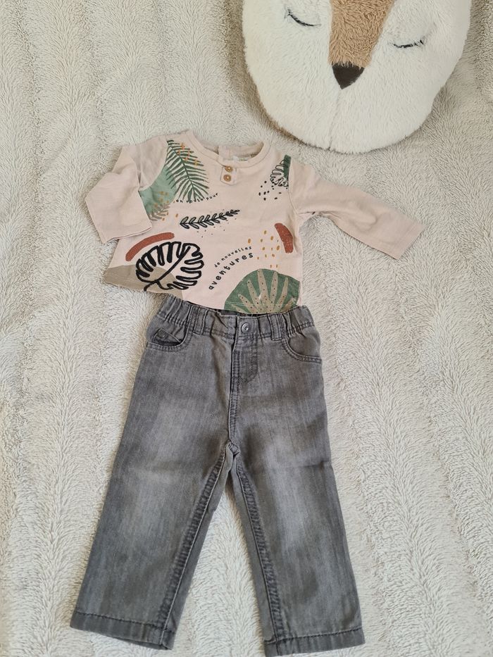 Lit vêtements/ ensemble garçon 9 mois