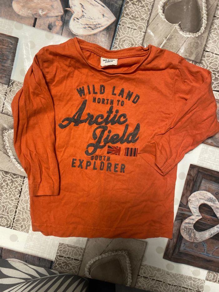 Tee shirt longues manches 2 ans