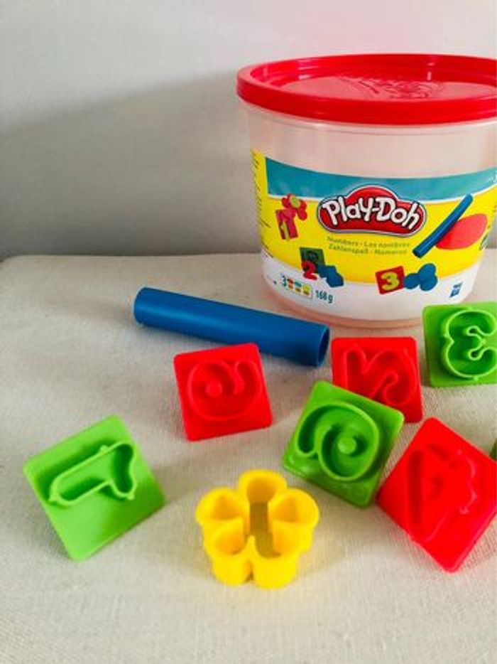 Kit play doh moules numéro chiffre - photo numéro 2