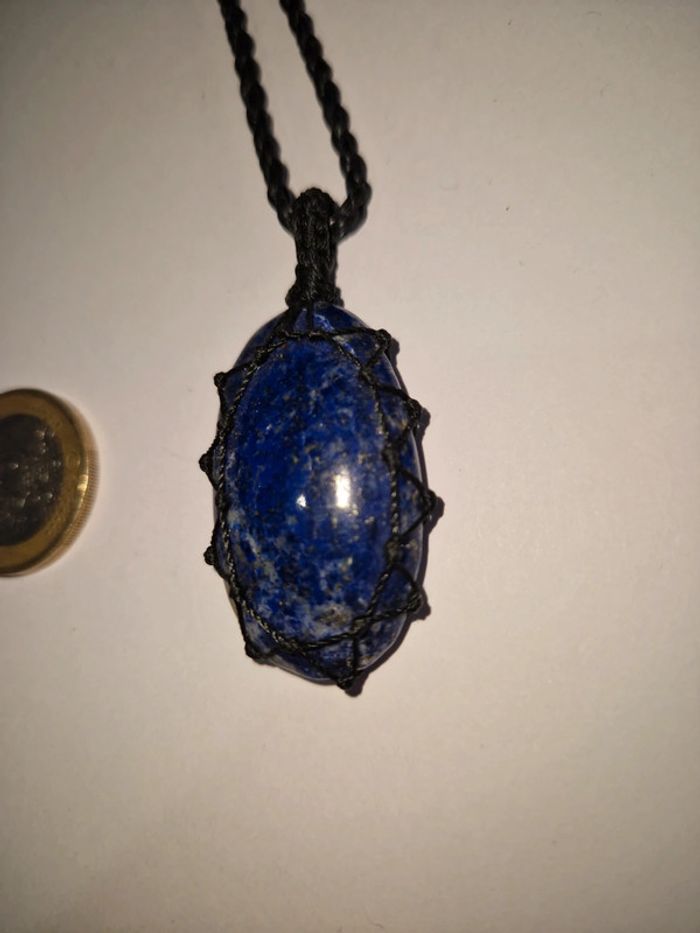 Collier Lapis lazuli Afghanistan - photo numéro 7