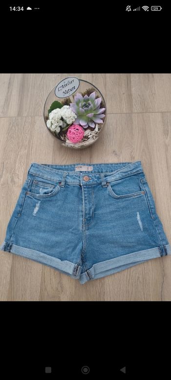 Short en jean