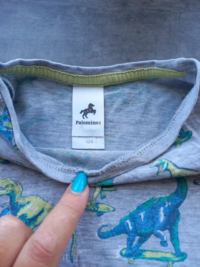 T-shirt manches courtes dinosaures - photo numéro 2