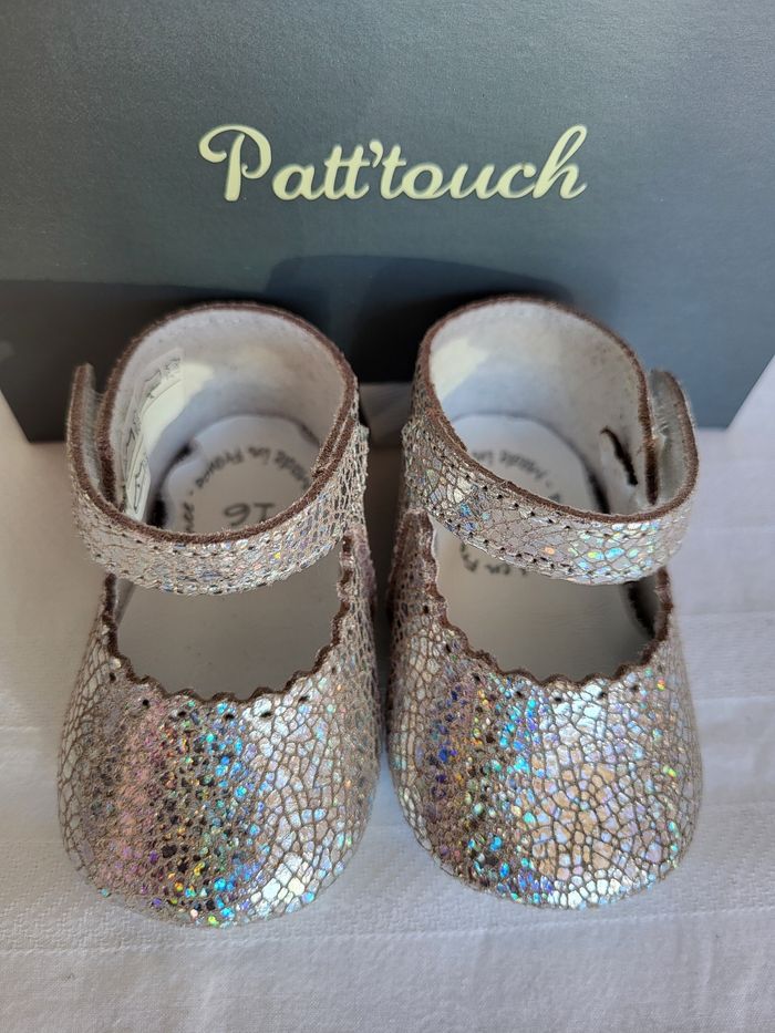 Chaussures bébés en cuir Point 16 Made in France 🇨🇵 - photo numéro 3