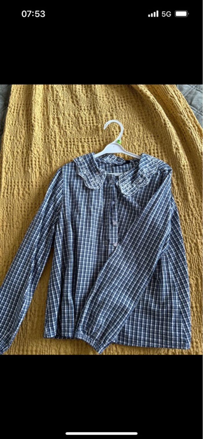 Blouse col Claudine Kiabi