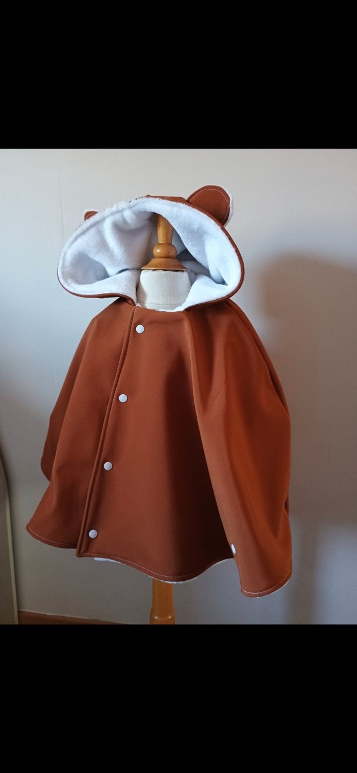 Poncho 0/18 mois