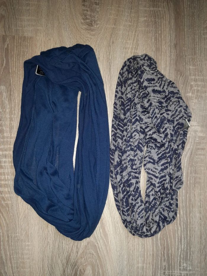 Lot de 2 tour de cou bébé