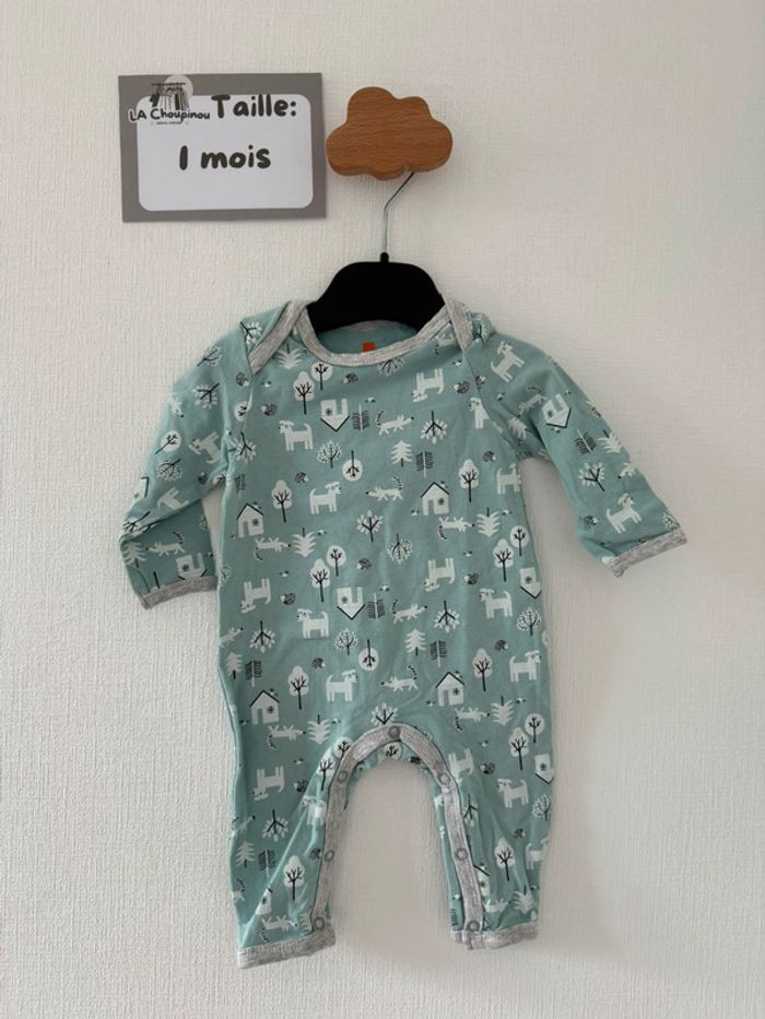 Pyjama / dors bien / grenouillère - taille 1 mois 🌼