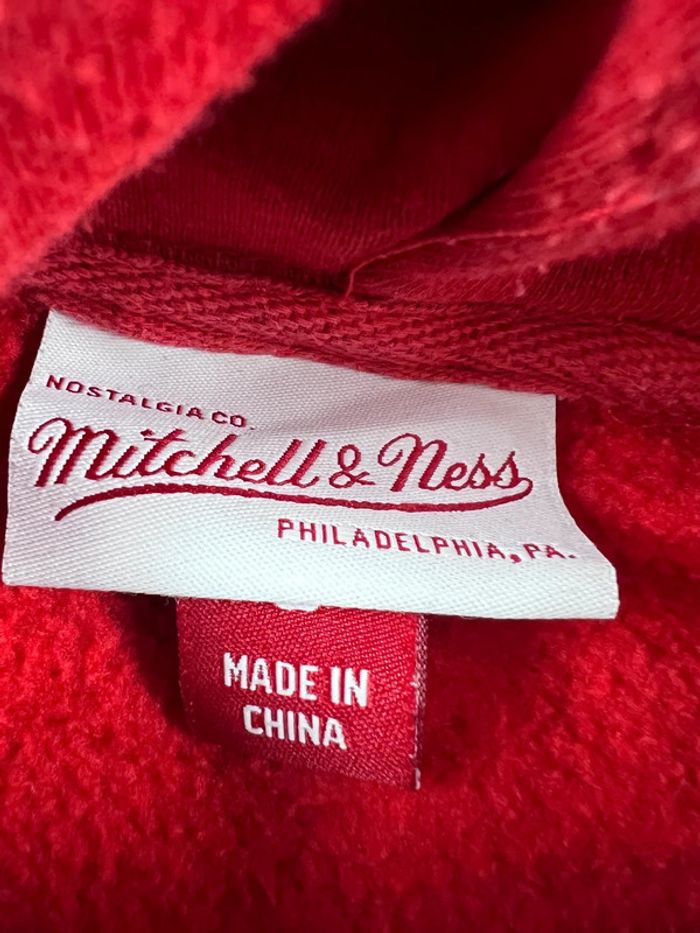 Sweat à Capuche Mitchell & Ness Raptors Rouge – Taille S - photo numéro 8