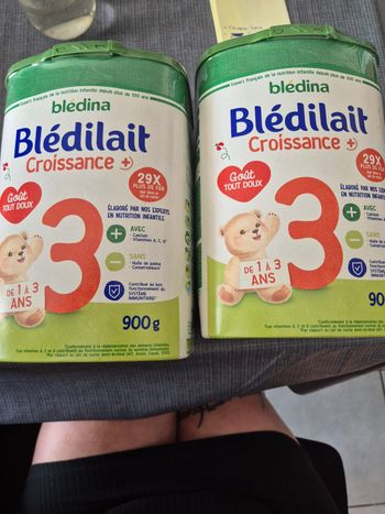 Lait infantile 3eme age
