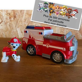 Idée cadeau 🎁 Véhicule avec Marcus de la Pat Patrouille