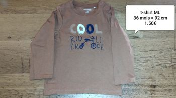 T-shirt ML 36 mois
