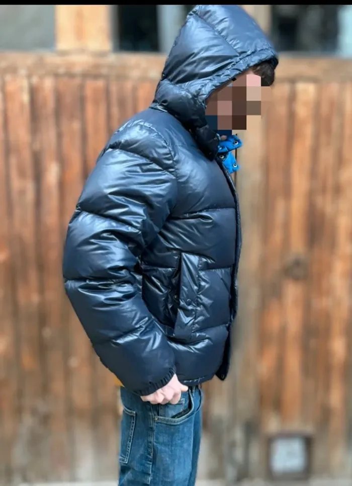 Doudoune Lacoste taille M en duvet et plumes - photo numéro 5