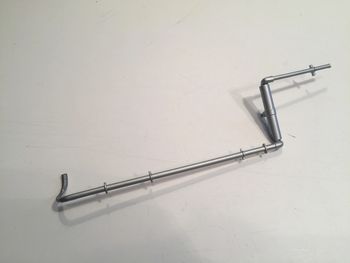 Ligne échappement pièce détachée miniature 1/18 Solido Citroën traction type 11 B 1938 #A32