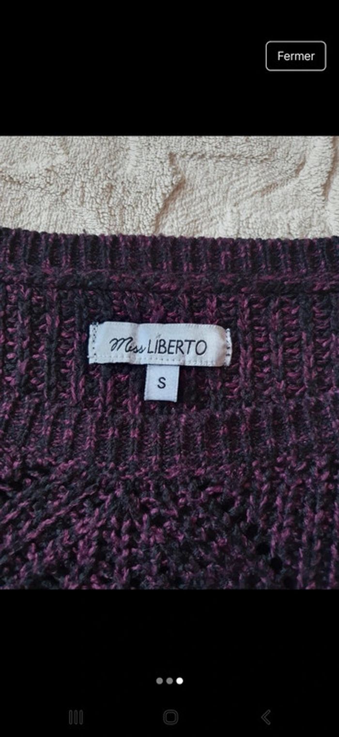 Pull violet - photo numéro 3
