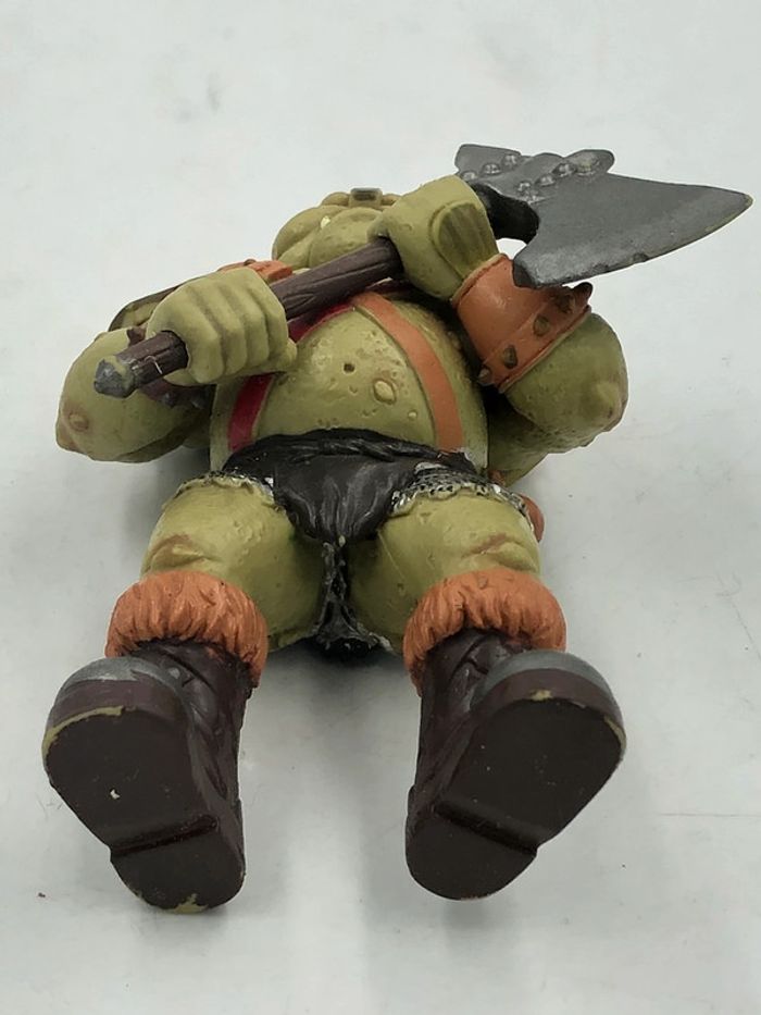 Figurine d'action fantastique guerrier oger ork avec hache - Tower of Doom - ELC - photo numéro 6