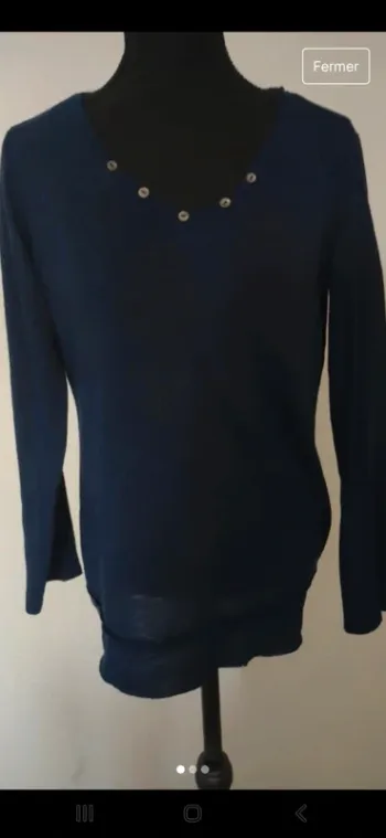 Pull fin fille