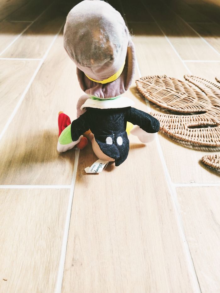 🦗Peluche/doudou Jiminy Cricket Pinocchio Disneyland Paris - photo numéro 5