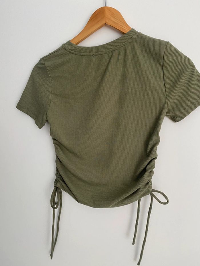 Top kaki Zara - photo numéro 3