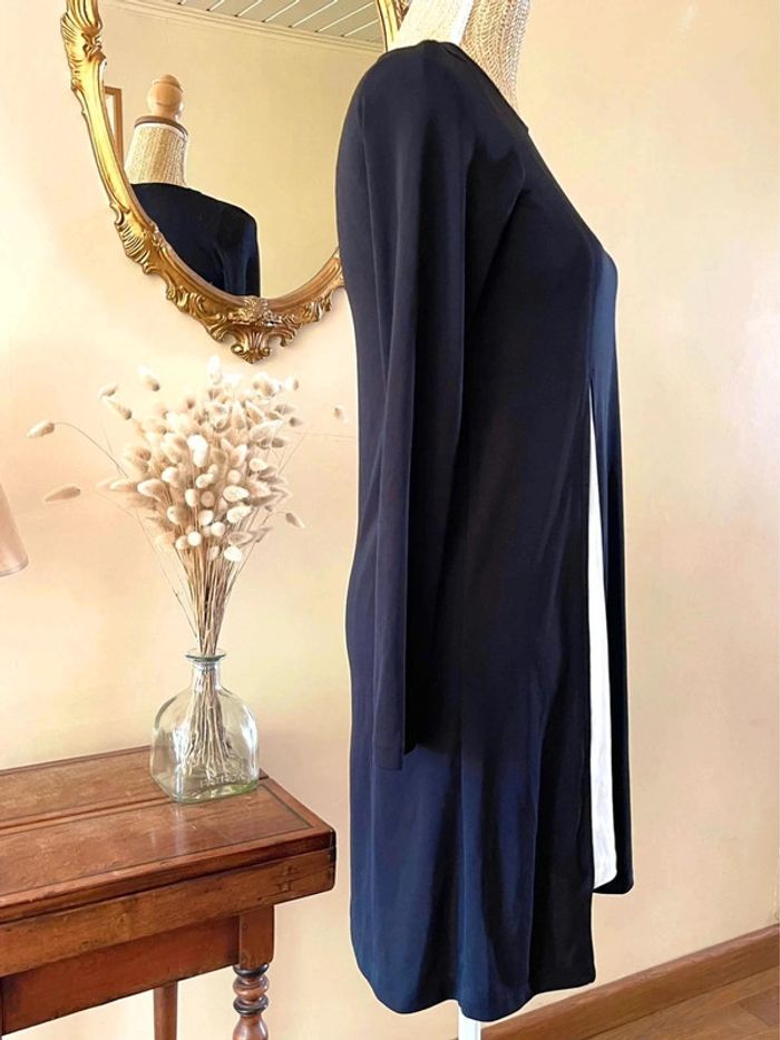 Robe Noire à Manches Longues style patineuse - Zara - Taille M - photo numéro 7