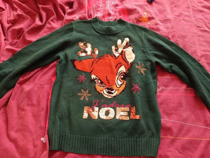 Pull noel Disney bamby tl tbe
