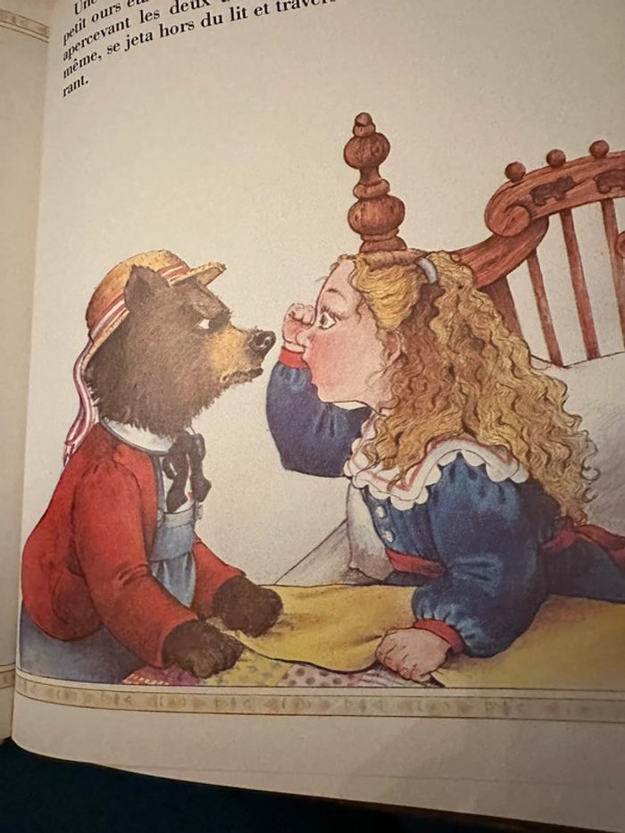 Livre ancien Boucle d’or et les trois ours deux coqs d’or Lorinda Bryan Cauley album - photo numéro 4