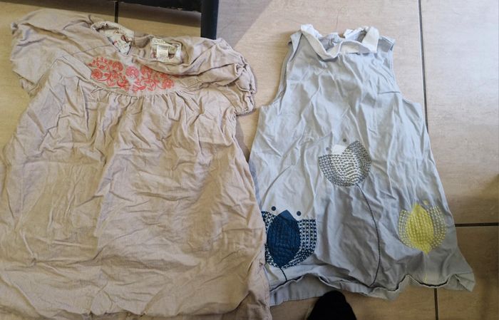 Lot 16 robe fille 1 salopette 12 mois obaidi disney - photo numéro 6