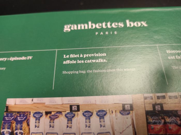 Coffret Gambettes - photo numéro 2