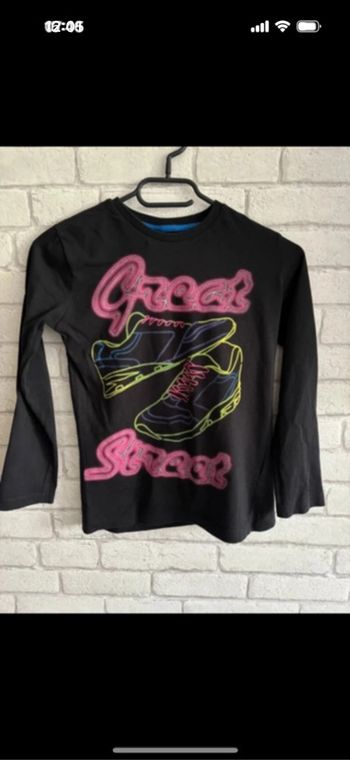 haut manche longue Zara taille 7/8 ans