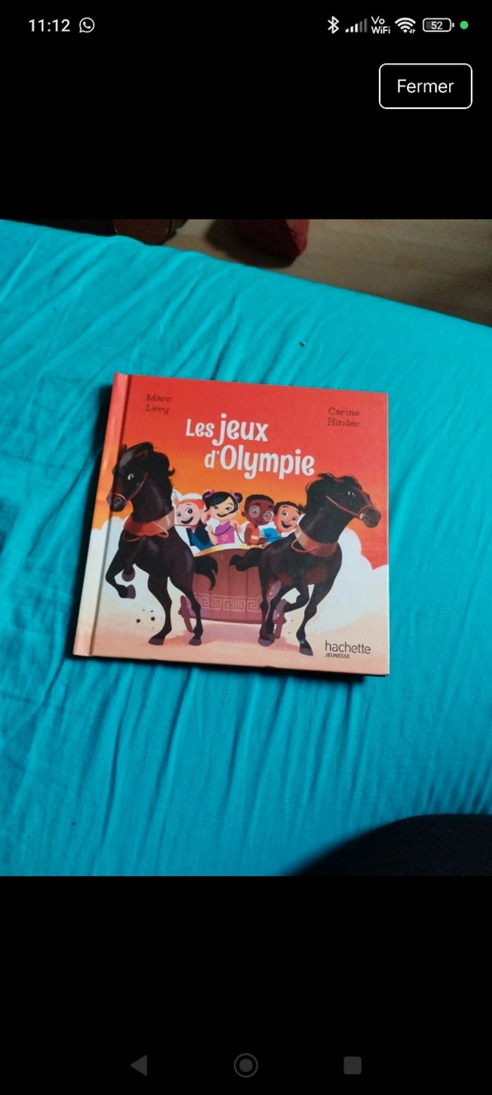 Livre "les jeux d'Olympie"