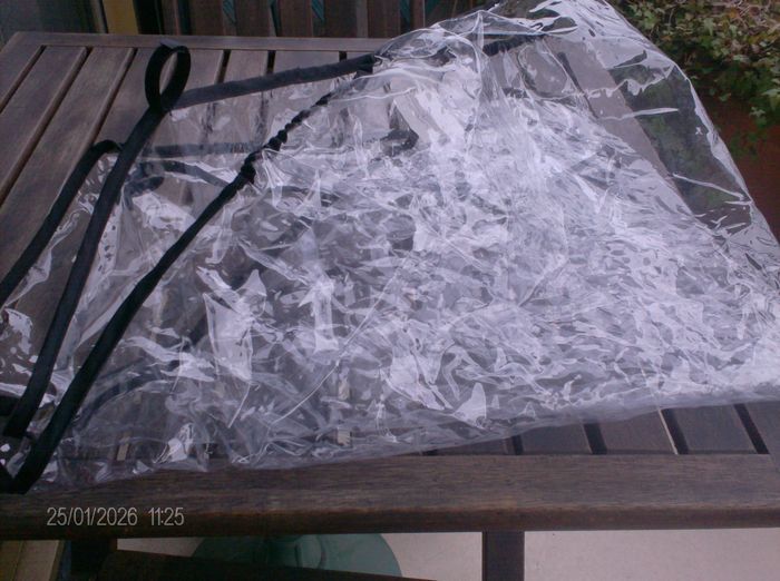 Habillage pluie neuf pour poussette 3 roues - photo numéro 2