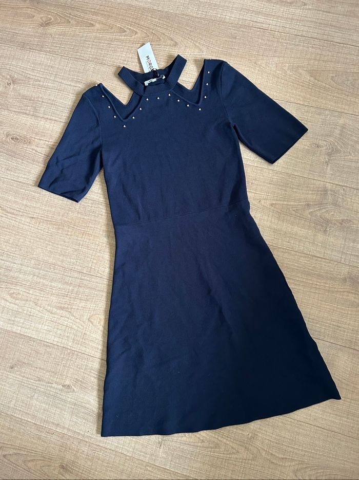 Robe pull bleue marine neuve Morgan taille M (valeur 70€) - photo numéro 7