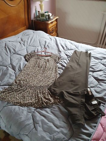 Ensemble Tunique et pantalon Anne Weyburn T48 parfait état 