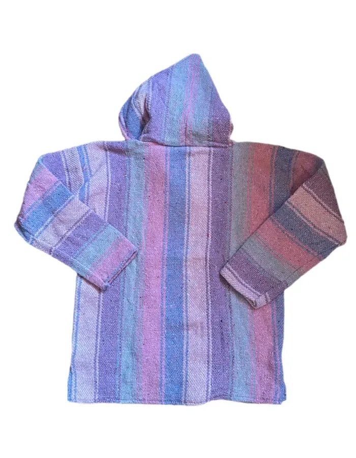 🌸💜Baja Hoodie artisanal boho ethnique Made in Mexico ethnic festival vibes sweat🌸💜 - photo numéro 10