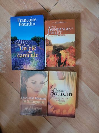 Romans de Françoise Bourdin