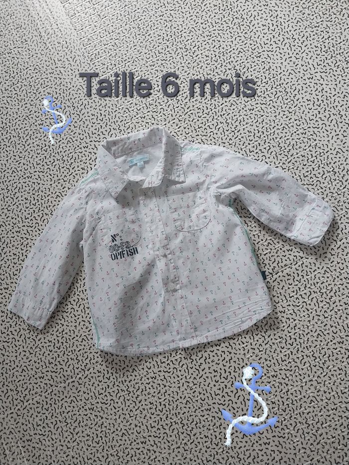 Chemise bébé garçon – 6 mois