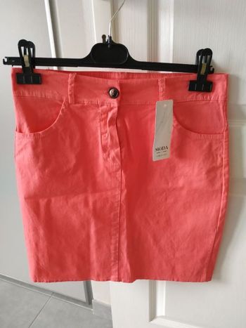 Jupe corail neuve Moda