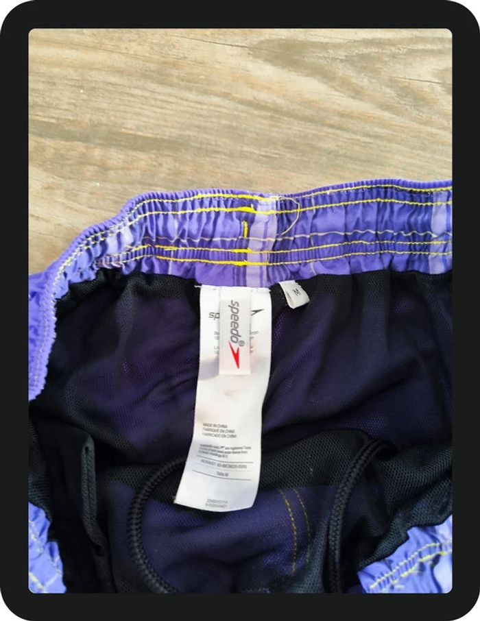 Short de bain violet Taille M Speedo - photo numéro 2