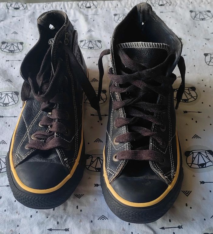 Converse noir taille 37 - photo numéro 2