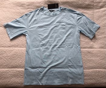 T-shirt imprimé, bleu ciel, Vanessa nucci, Taille S/M