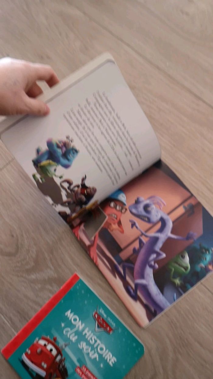 Livres quasi neufs Disney cars, montres et cie - photo numéro 4