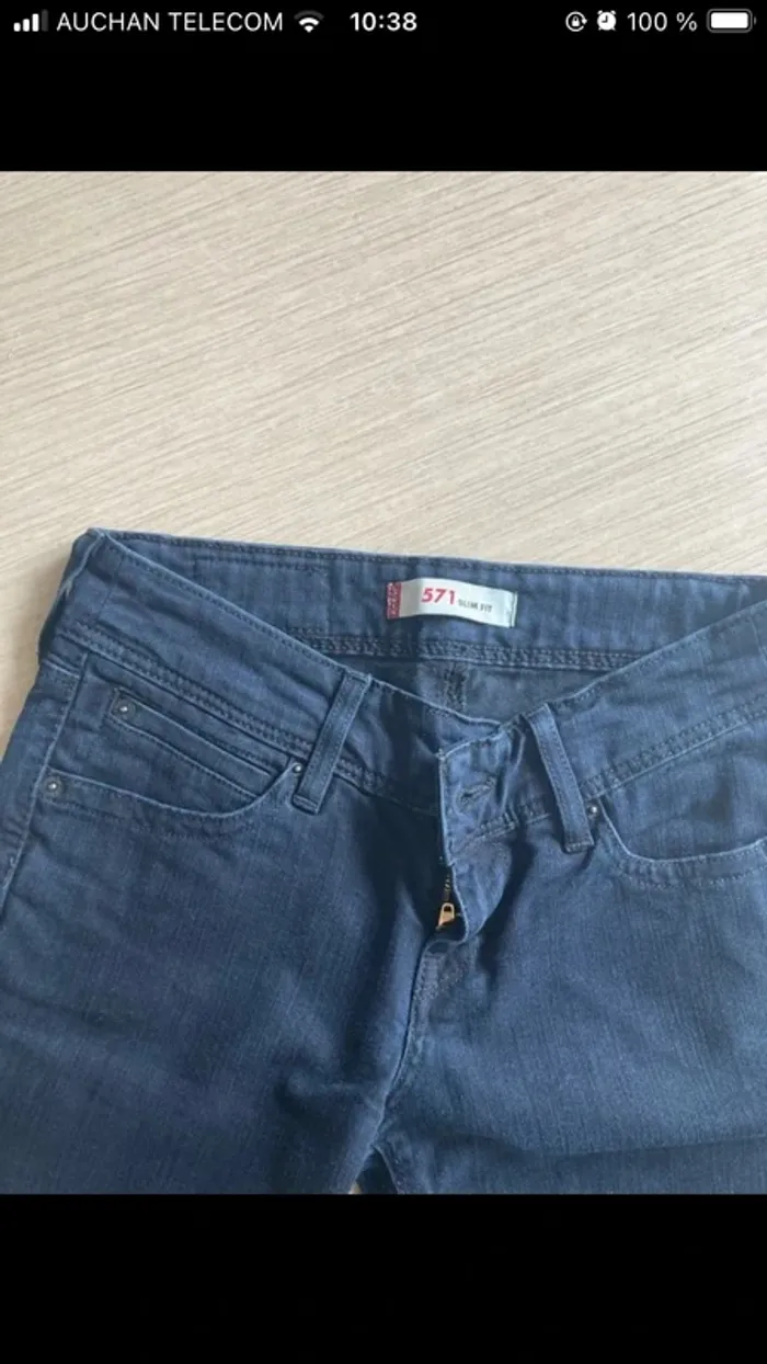 Jean Lévis 571 slim fit 28x34 - photo numéro 3