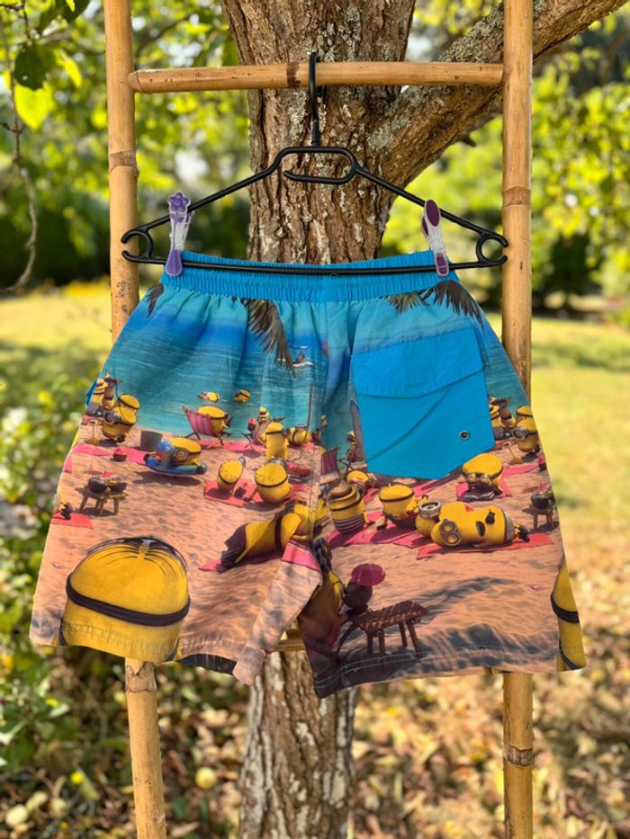 Short de bain || Minions || Taille S - photo numéro 2