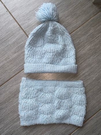 Bonnet et snood fille okaidi