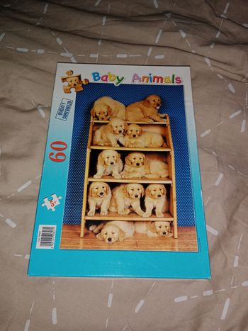 Puzzle chiots 60