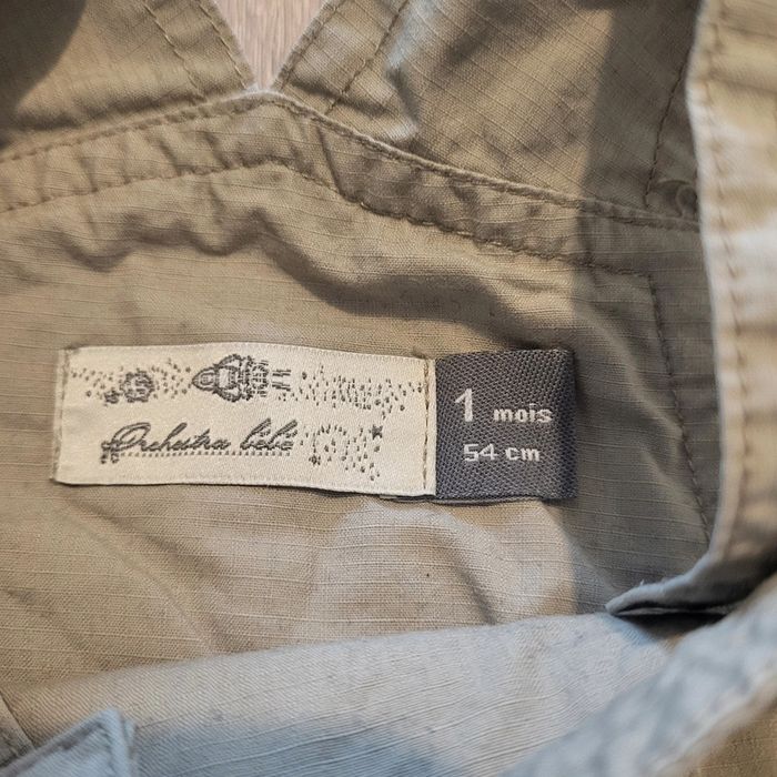 Ensemble Salopette et tee shirt bébé 1 mois - photo numéro 3