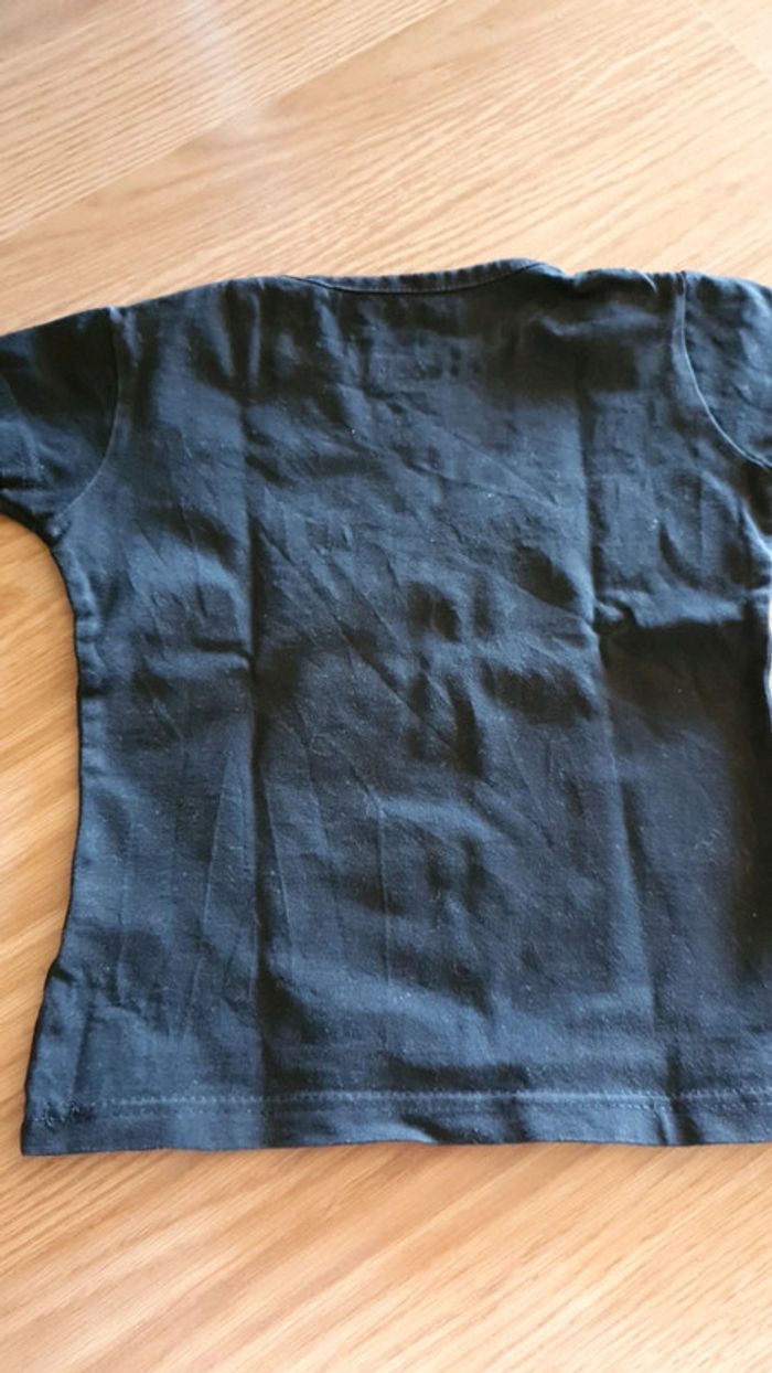 tee shirt 2 ans noir - photo numéro 3