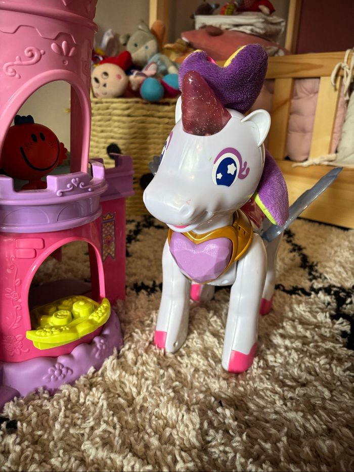 Château magique du royaume enchanté vtech + licorne - photo numéro 4